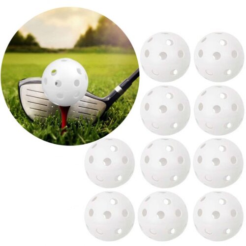 INF Paket 10 žogic za golf z luknjami White, (21535845) Cene