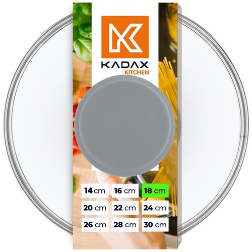 KADAX stekleni pokrov 18 cm univerzalni toplotno odporen pokrov za lonce in ponev, (5000551556) Cene