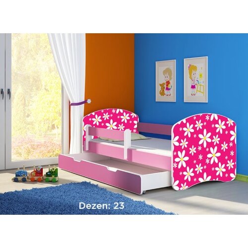 ACMA krevet za decu pink sa fiokom 180x80 2 23 Cene