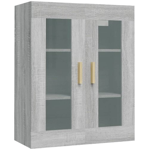 Maison Chic Viseča Stenska omarica - Zidna omarica siva sonoma 69,5x34x90 cm iu782, (22063007) Slike