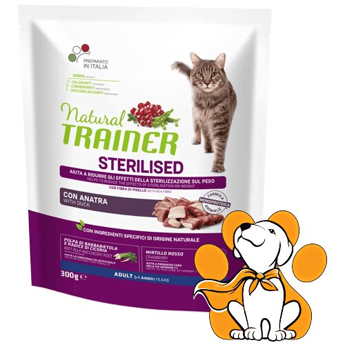 Trainer Natural Sterilised Cat With Duck 300g, Hrana Za Sterilisane Mačke Cene