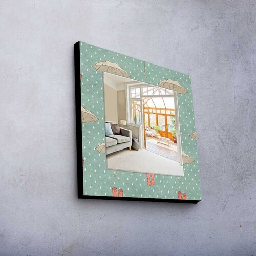 Wallity Zidno ogledalo MA-024, 50x50cm Cijene