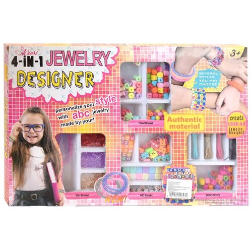 Magic Toys style me up! kreativni set za izdelavo zapestnic prijateljstva in ogrlic z barvnimi biseri in dodatk outlet Cene