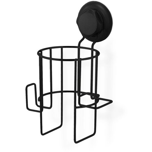 Compactor Crni zidni nosač za su&amp;scaron;ilo za kosu Bestlock Slike
