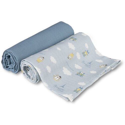 Canpol Muslin Squares platnene pelene Blue 70x70 cm 2 kom Cijene