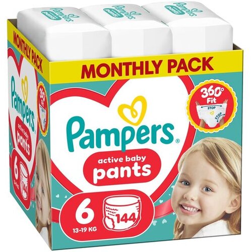 Pampers Pelene Pants MSB 6 144 kom Cene