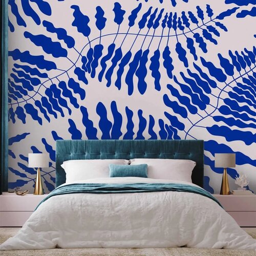  Foto tapeta - Blue Fern 147x105 Slike