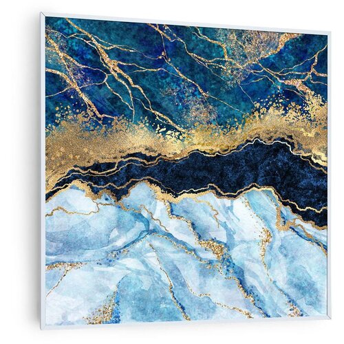 Klarstein wonderwall air art smart, infrardeč grelnik, moder marmor, 60 x 60 cm, 350 w Cene