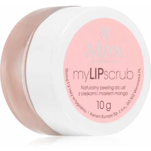 MIYA Cosmetics myLIPscrub piling za ustnice 10 g
