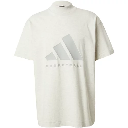 Adidas Tehnička sportska majica 'One' siva / bijela
