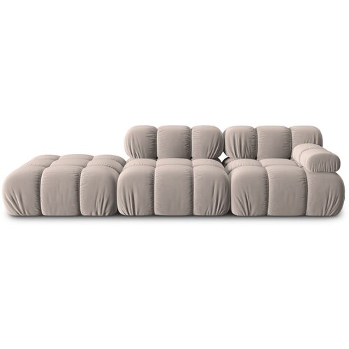Micadoni Home Bež baršunasta sofa 282 cm Bellis – Cijene