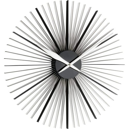 TFA Ura stenska analogna xxl daisy črna-prozorna 60.3023.01, (21635091) Cene