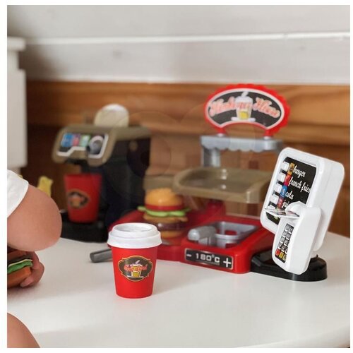 Woopie fast food blagajna XXL + aparat za piće Slike