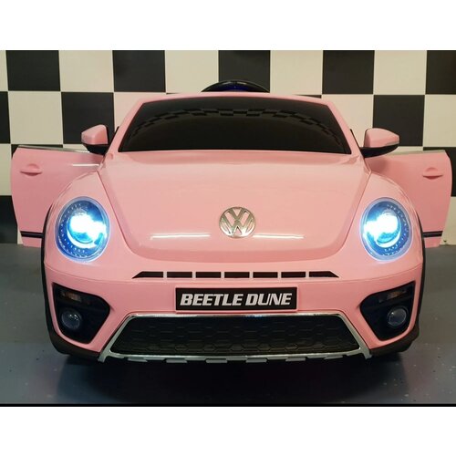  Otro&amp;scaron;ki avto 12V VW Beetle Roza kid Slike