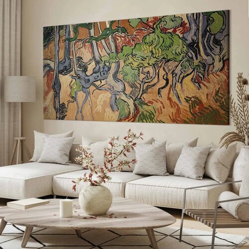  XXL slika - Vincent van Gogh &amp;ndash; Tree Roots 150x75 Slike