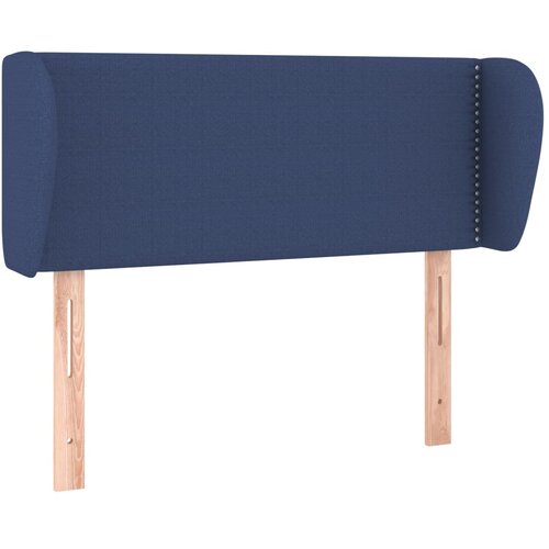 Maison Chic vzglavna omarica - nočna omarica - posteljna omarica z u&amp;scaron;esi modro 83x23x78/88 cm blago, (21713261) Slike