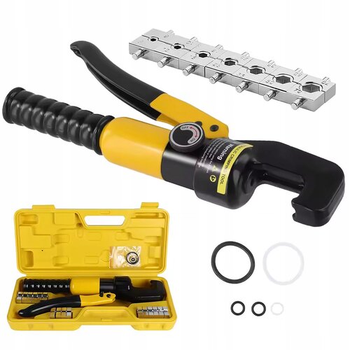 Rosfix Hexcrimp Pro 70T &ndash; Hidravlične Kle&scaron;če Za Stiskanje Kabelskih Tulejk | 4&ndash;70 mm&sup2;, 8 Matric, 8 Ton, V Torbi, (5000243716) Cene