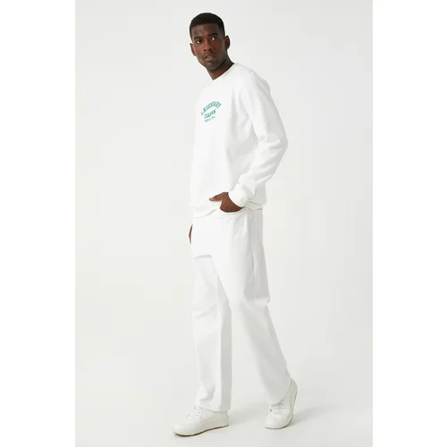 Koton Men's White Sweatshirt