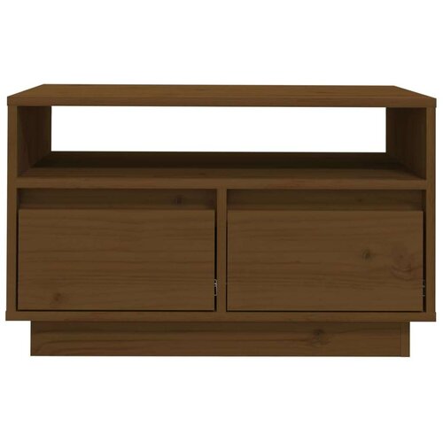 vidaXL Ormarić za knjige boja meda 60 x 35 x 37 cm od masivne borovine Cijene