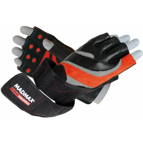 MADMAX EXTREME 2nd EDITION Fitness rukavice, crna, veličina