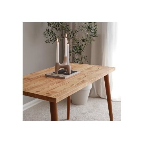 Hanah home Hanah kućni radni sto Cozy Natural, 110x73x60 cm, hrast Slike