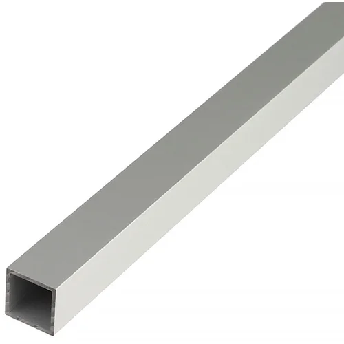 STABILIT četverokutna cijev (d x š x v: 2.000 x 10 x 10 mm, aluminij, čelik sive boje)