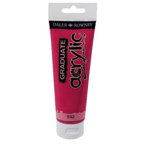 DALER ROWNEY akrilna boja   GRADUATE 120 ml | 542 Crimson Cene