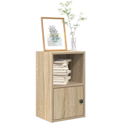 vidaXL Knjižna omara sonoma hrast 31x24x52 cm inženirski les Cene