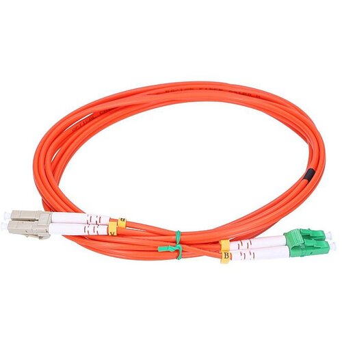 Extralink Patchcord LC/UPC-LC/APC MM OM2 Duplex 3.0mm, 2m Cene