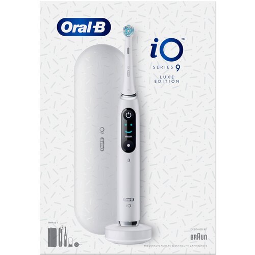 Oral-b iO serija 9 bel alabaster Luxe izdaja, elektricna zobna &amp;scaron;cetka, bela Slike