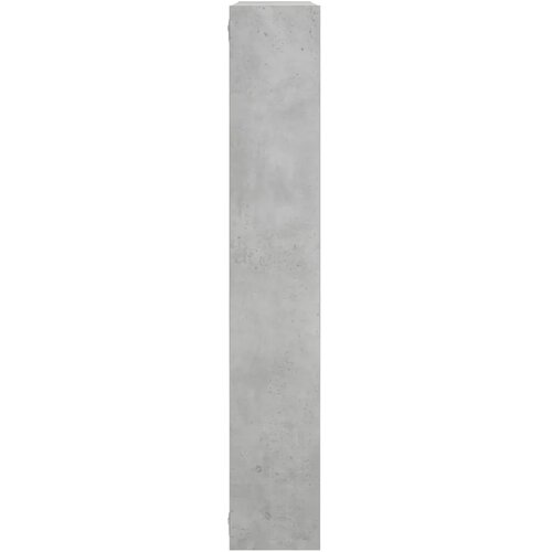  Zidna polica Betonska siva 103 x 17 x 102 cm Prerađeno drvo - Betonska siva Slike