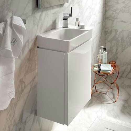Geberit ormarić za lavabo 380 x 525 x 265 Xeno2 Sa 1 Vratima Bela Sjaj 500.502. Slike