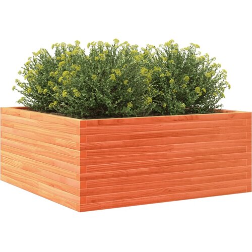  Vrtna sadilica vo&amp;scaron;tano smeđe boje 110x110x46 cm od borovine Slike