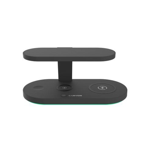 Canyon wireless charger WS-501 15W 5in1 UV Black Cene
