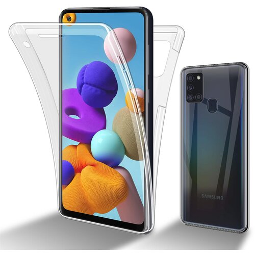 Cadorabo Ohi&scaron;je, združljiv s Samsungom v prozorni - 360 -&deg; za&scaron;čitni pokrov celotnega telesa - za&scaron;čita pred sprednjim in hrbtom, vsestransko za&scaron;čito z za&scaron;čitnikom zaslona, (20573962) Cene