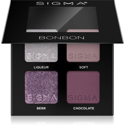 Sigma Beauty Quad paleta senčil za oči odtenek Bonbon 4 g Cene