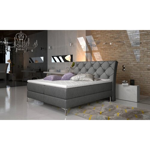 ELTAP Boxspring krevet Adel u glamur stilu-140x200-Dora 96 Slike