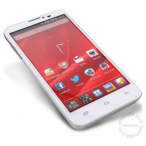 Prestigio MultiPhone PAP5300 DUO, White mobilni telefon Slike