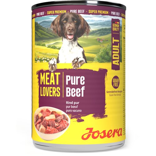 Josera Meatlovers Pure 6 x 400 g - Govedina (novi dizajn) Cijene
