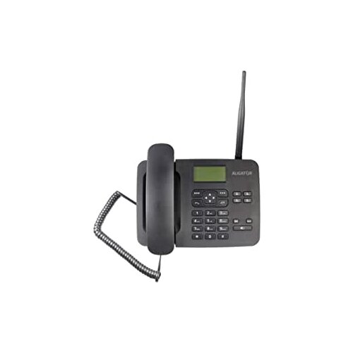 ALIGATOR T100 GSM Mobile Phone in Classic Desktop Style Black Slike