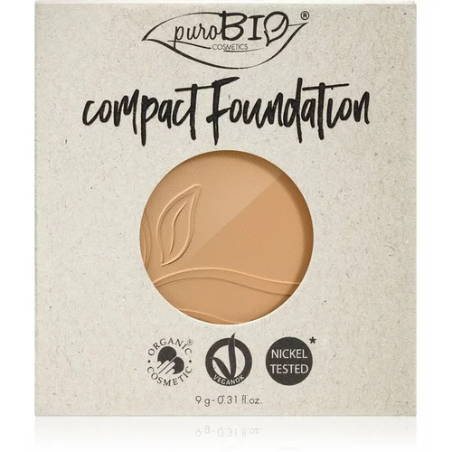 puroBIO cosmetics Compact Foundation polnilo - 03