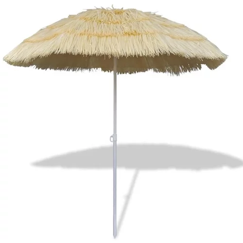  Nagiben senčnik za plažo v stilu havajov