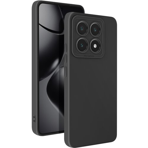 AVIZAR Ohišje za Xiaomi 14T Silikonsko mat zaščiteno ohišje za kamero, Črna, (5000012551) Cene