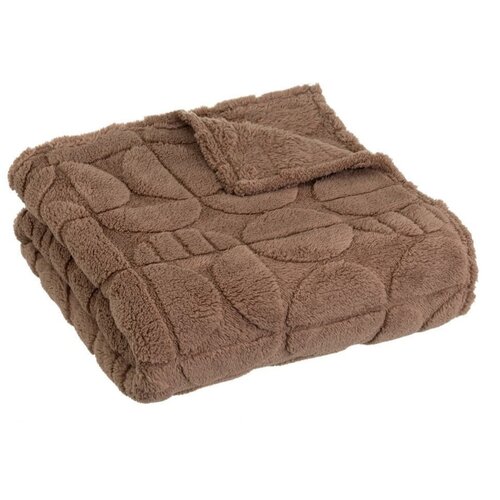 Casa Selecci&amp;oacute;n Smeđa deka od mikropli&amp;scaron;a 130x160 cm Mid Century &amp;ndash; Slike