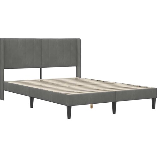  Okvir kreveta s madracem Tamnosiva 140 x 200 cm Bar&amp;scaron;un Slike