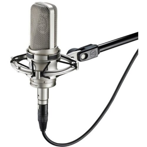Audio-Technica Kardioidni kondenzatorski studijski mikrofon + držalo (Shock Mount) AT4047/SV - - Audio-Kondric Slike