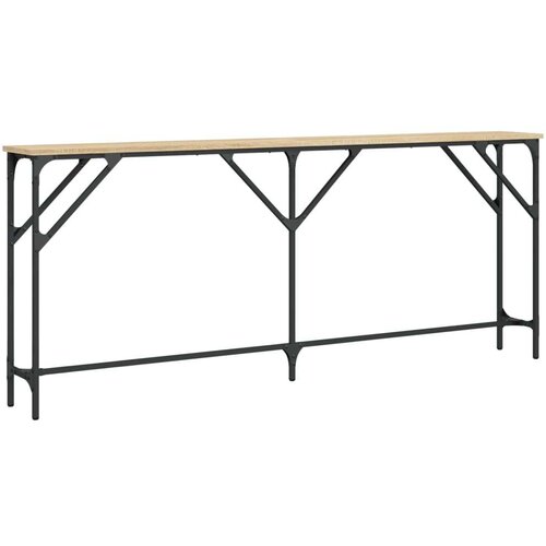  Konzolni stol boja hrasta sonome 180x23x75 cm konstruirano drvo Slike