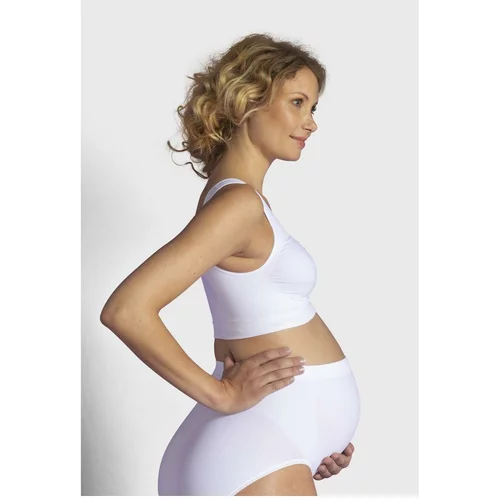 Carriwell nedrček 3553 za nosečnice brez šivov -beli, XL white