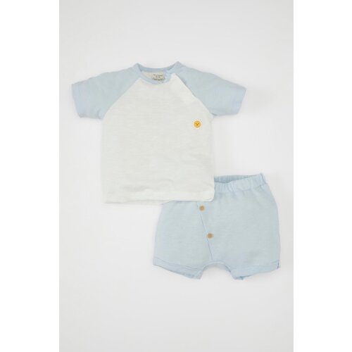 Defacto baby Boy Short Sleeve T-Shirt Shorts Cotton 2-Piece Set Cene