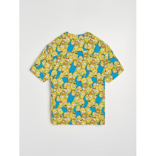 Sinsay Ko&amp;scaron;ulja kratkih rukava od viskoze The Simpsons Slike